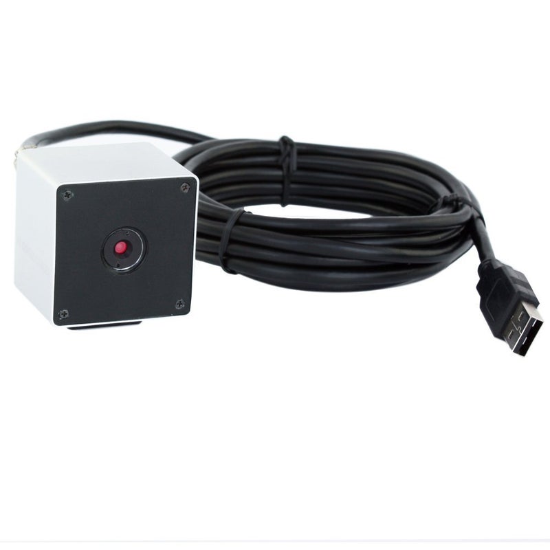 ELP 60degree Autofocus Camera USB with Aluminum enclouse housing for Surveillance Video System(Silver) - Image 1